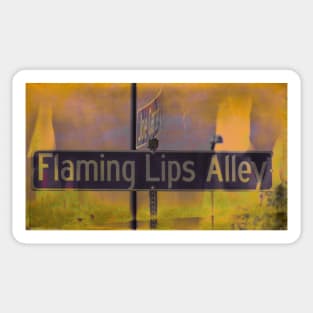 Flaming Lips Alley Sticker